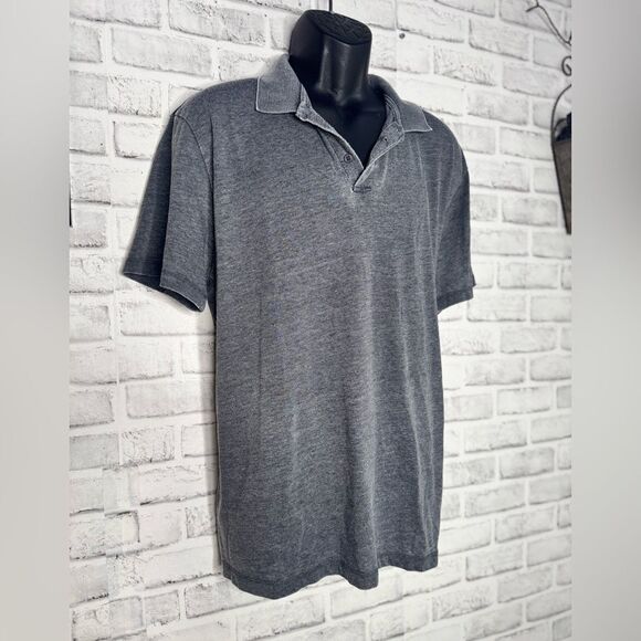 Lucky Brand Ultra Soft Gray Polo Shirt Size XL - Picture 2 of 5